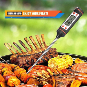 Wholesale Household Long Probe Electronic Barbecue Grill Food Cooking Kitchen Bbq Digital Meat Thermometer
