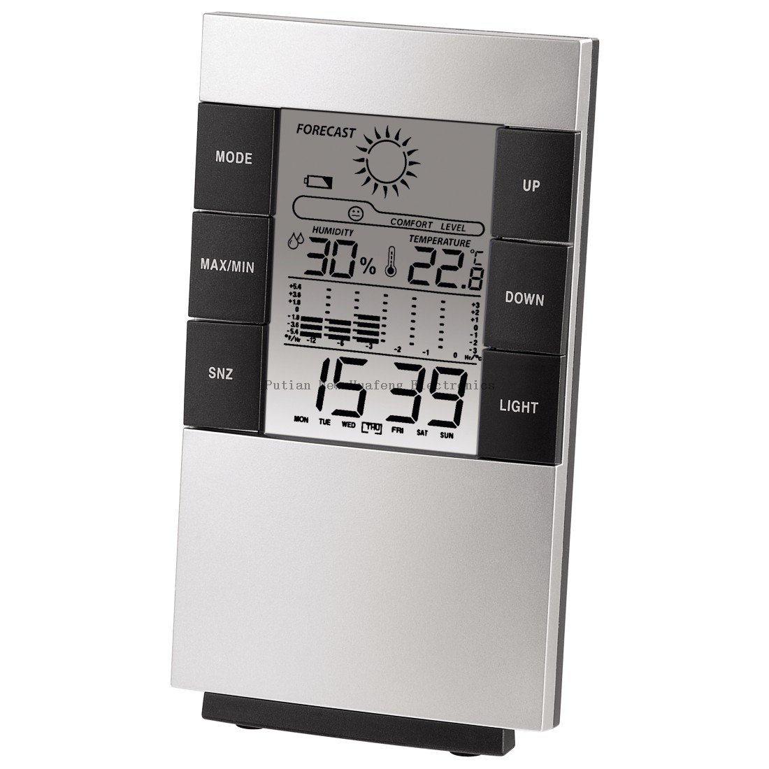 Hot Selling Factory Price Promotional Gifts weather forecast clock