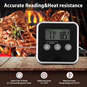 Instant Read Meat Thermometer For Grill And Cooking Smart Wireless Grill Kitchen Meat Thermometer