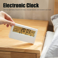 Weather Station Table Alarm Clock with Calendar Display