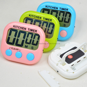 Kitchen Timer Large Screen Digital Display Multifunction Battery Powered Electronic Cooking Timer