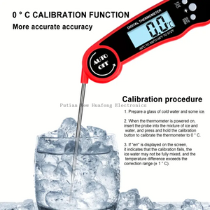 Keuken Thermometer - Digitale Thermometer - Vleesthermometer - BBQ Thermometer - Automatisch - Waterdicht - Ingebouwde flesopener