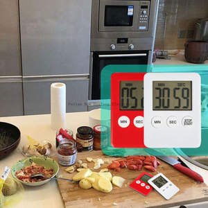 Cheap Promotion Gifts Digital Countdown Magnet LCD Timer for Promotion Mini Magnetic Digital Kitchen Timer