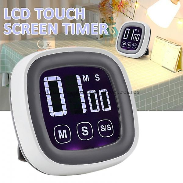 Touch Screen Mini Countdown Magnetic Kitchen Digital Timer with Backlight