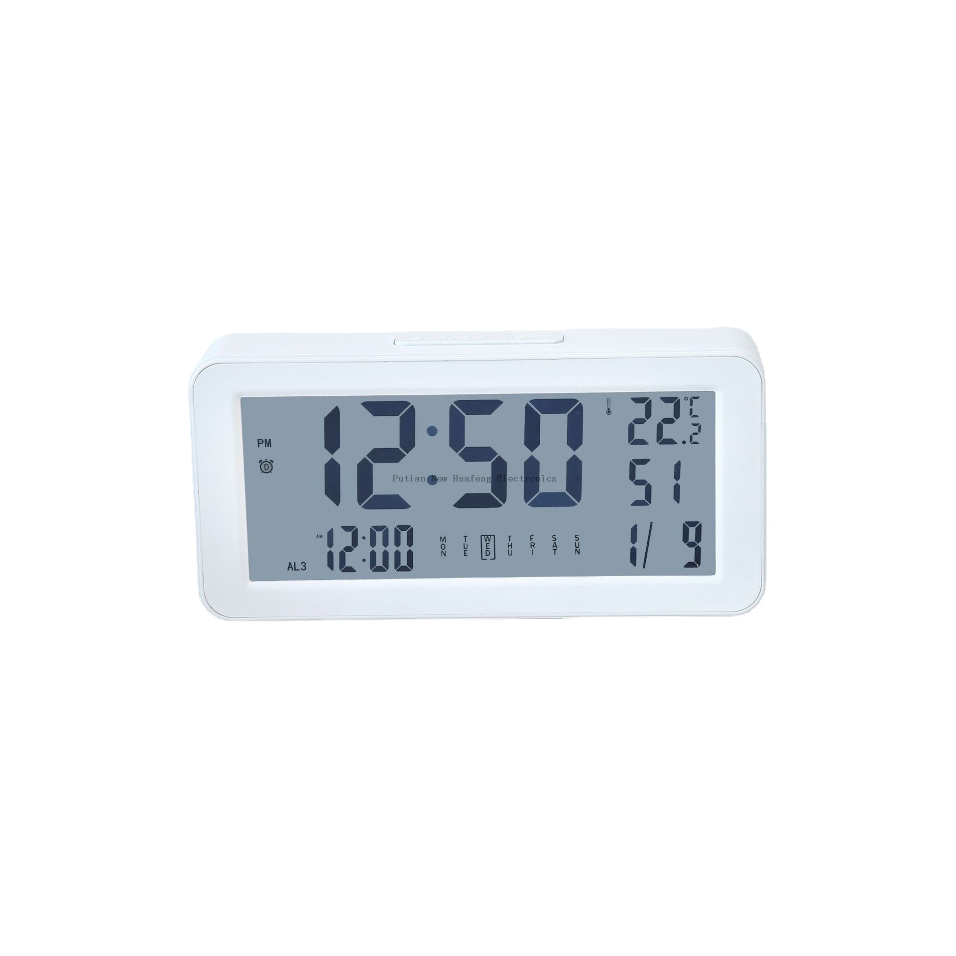 Hot Selling Smart Luminous Clock Digital Electronic Powered Alarm Clock With Temperature Humidity