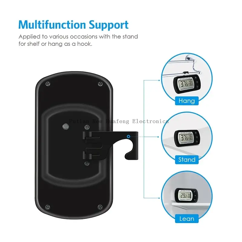 Digital Waterproof Temperature Refrigerator Freezer Thermometer with Magnet