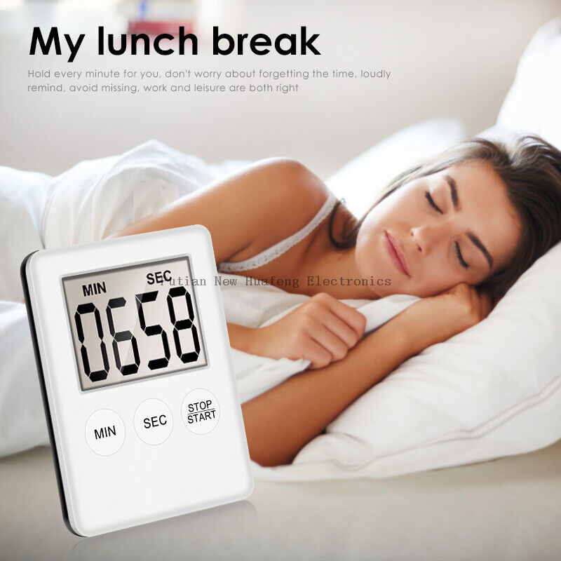 Cheap Promotion Gifts Digital Countdown Magnet LCD Timer for Promotion Mini Magnetic Digital Kitchen Timer