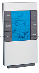 Hot Selling Factory Price Promotional Gifts weather forecast clock