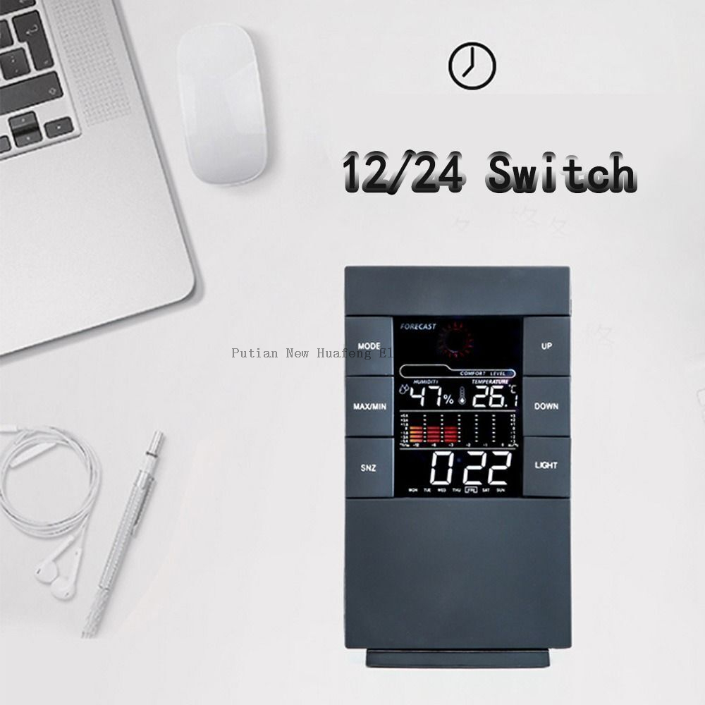 Hot Selling Factory Price Promotional Gifts weather forecast clock