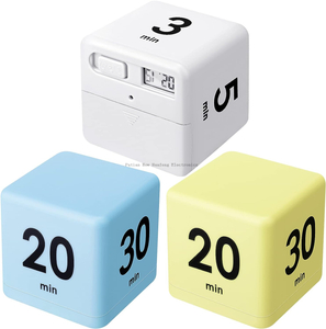 Digital Countdown Kitchen Timer Induction Interval Timer Cooking Study Fitness Time Management Alarm Clock Interval Cube Timer