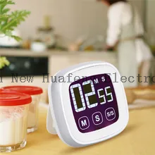 Touch Screen Mini Countdown Magnetic Kitchen Digital Timer with Backlight