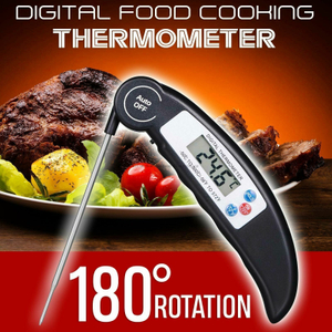 Digital Meat Thermometer Folding Probe Food Thermometer for Cooking BBQ Grill Liquids Beef Turkey